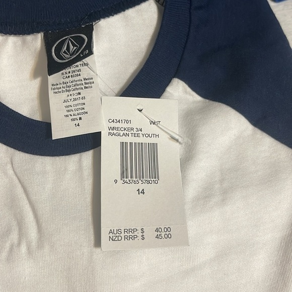 Volcom Wrecker Raglan Tee - Picture 6 of 6
